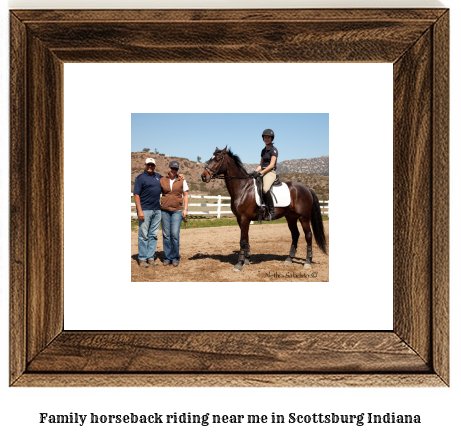 family horseback riding near me in Scottsburg, Indiana